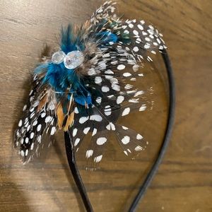 Headband with feather